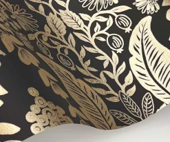 Pineapple Damask Wallpaper