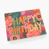 Poppy Birthday Card