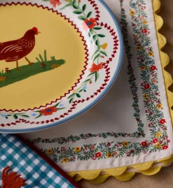 Porcelain Dessert Plate Set