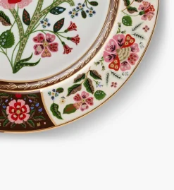 Porcelain Dinner Plate Set