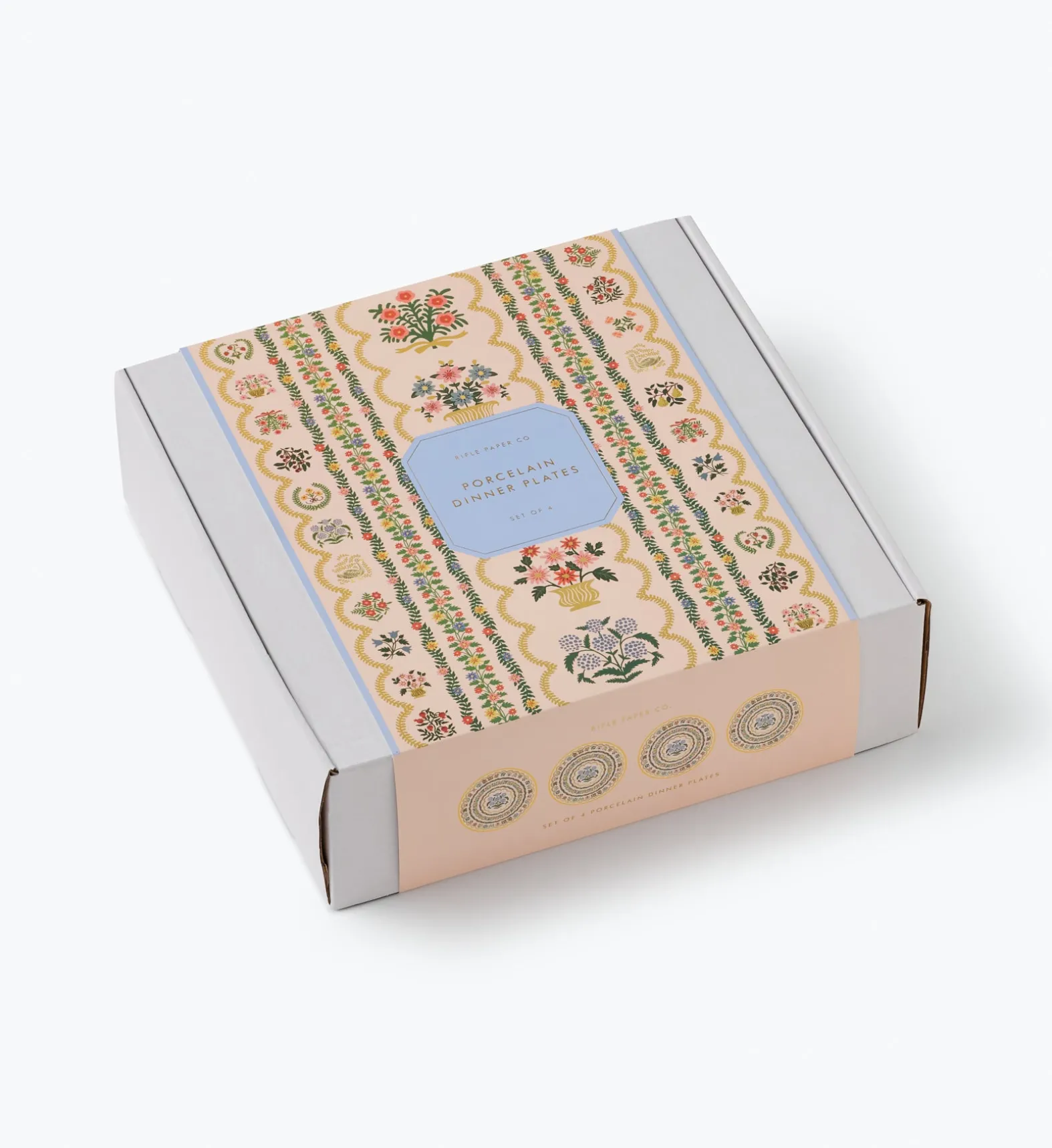 Porcelain Dinner Plate Set