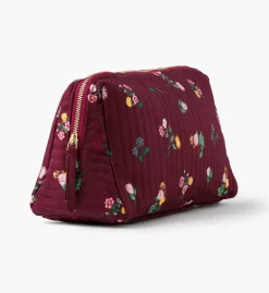 Quilted Large Cosmetic Pouch
