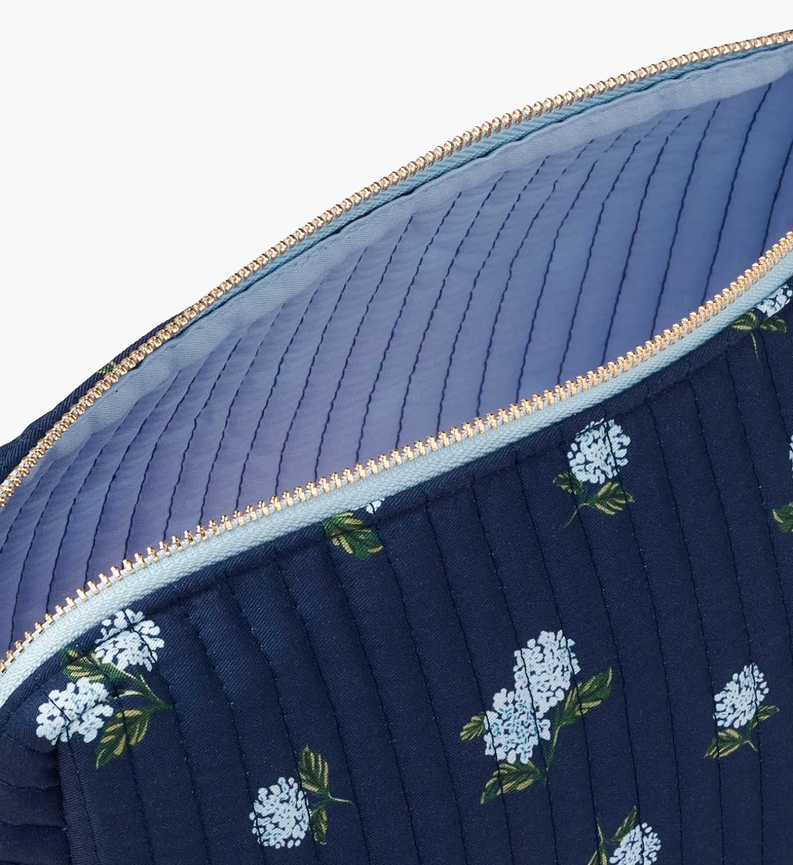 Quilted Large Cosmetic Pouch