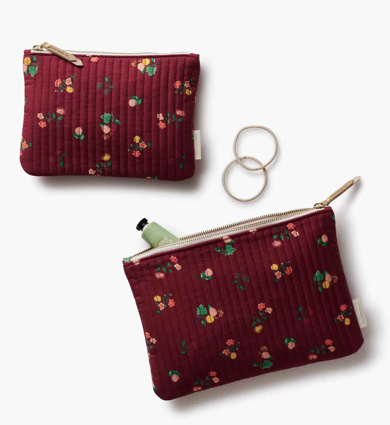 Quilted Pouch Set
