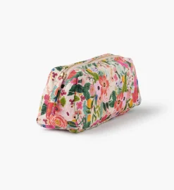 Quilted Small Cosmetic Pouch