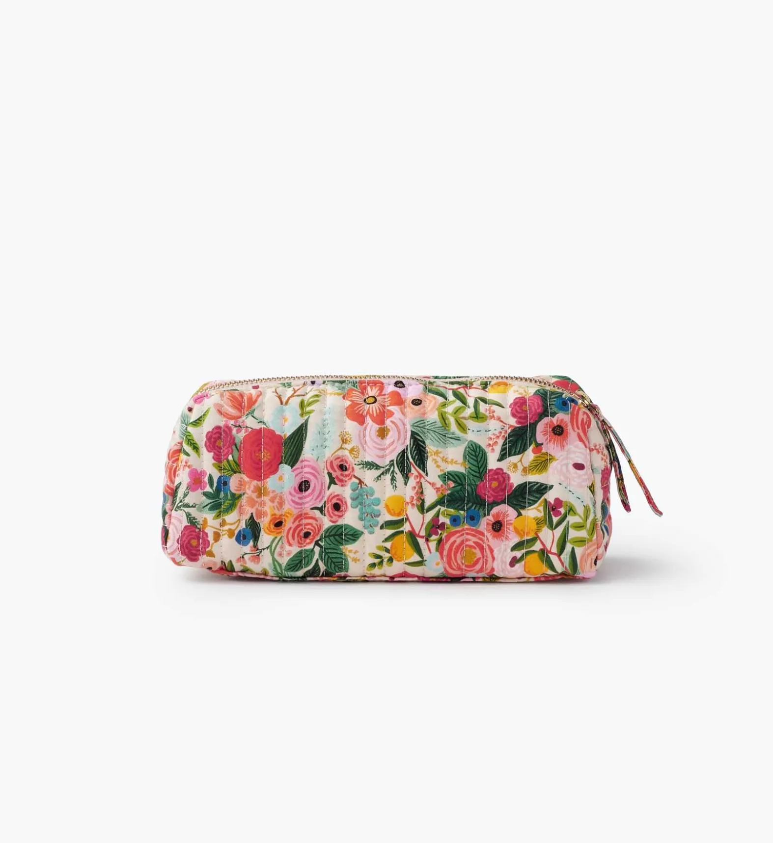 Quilted Small Cosmetic Pouch