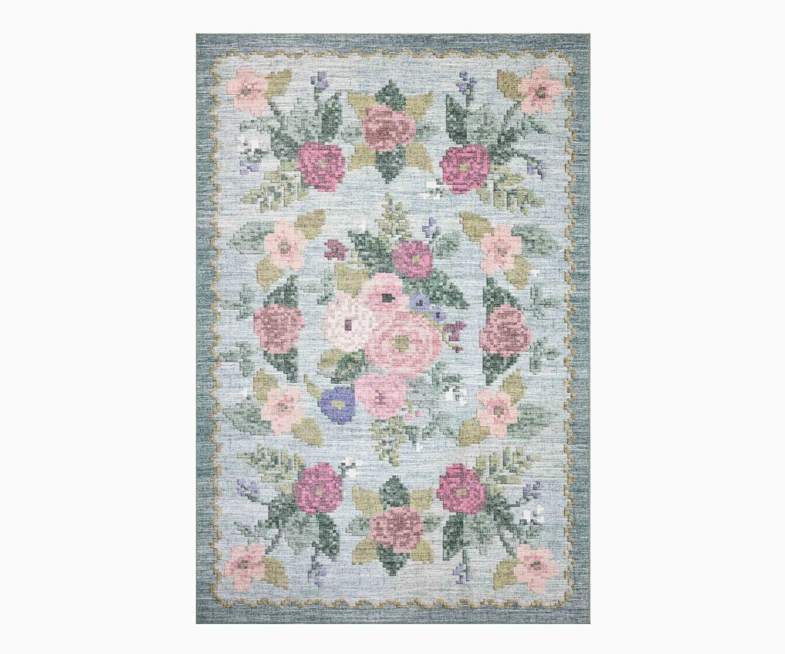 Rosa Antique Rose Power Loomed Rug