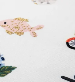 Seaside Embroidered Pillow
