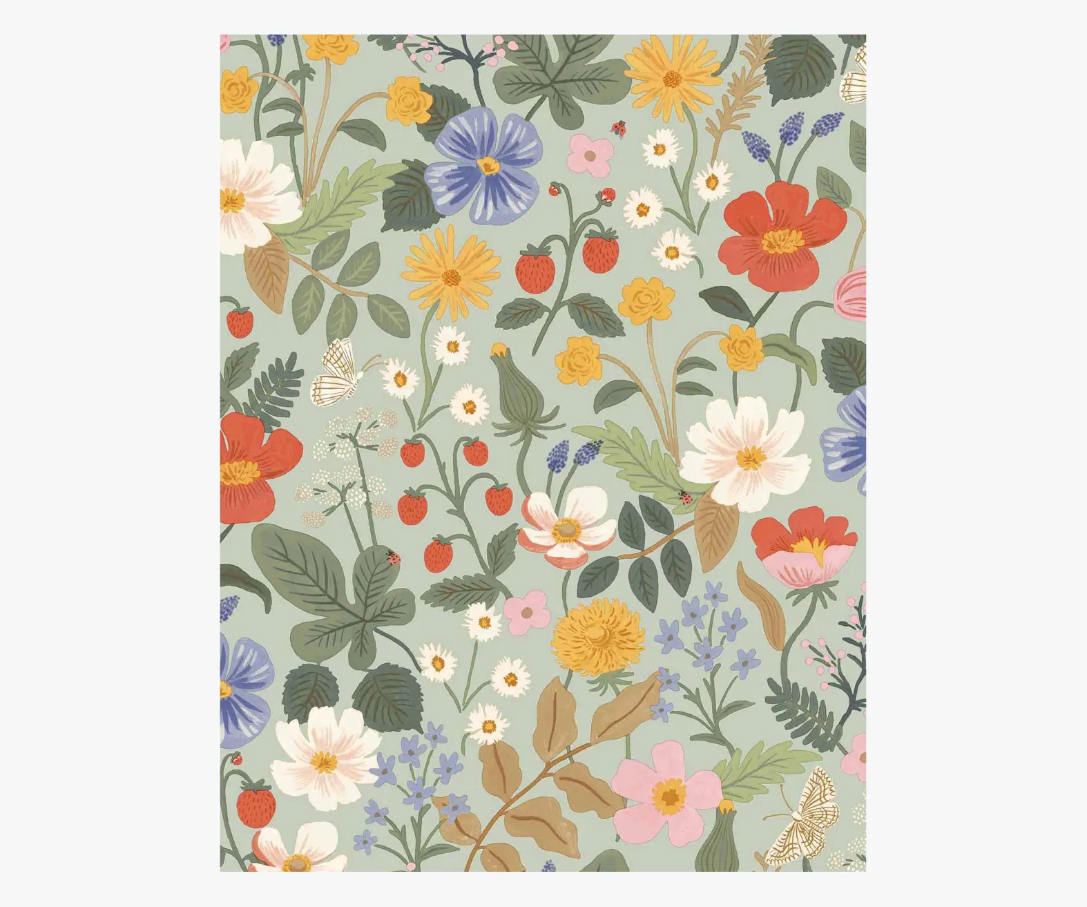 Strawberry Fields Wallpaper Sample