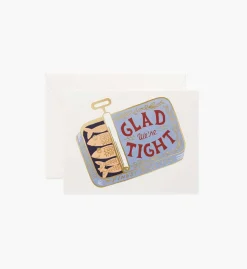 Tight as Sardines Love & Friendship Card