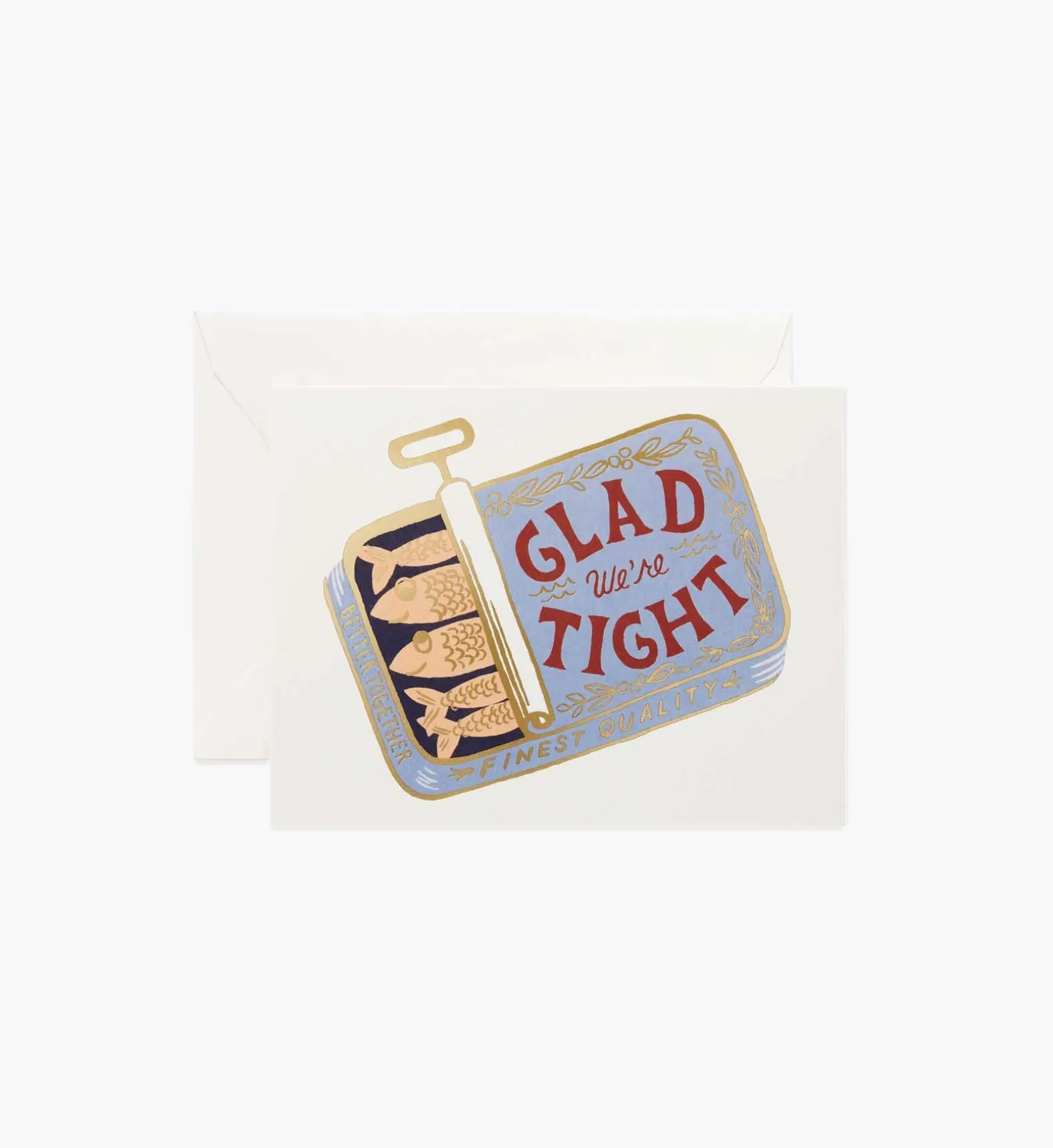 Tight as Sardines Love & Friendship Card