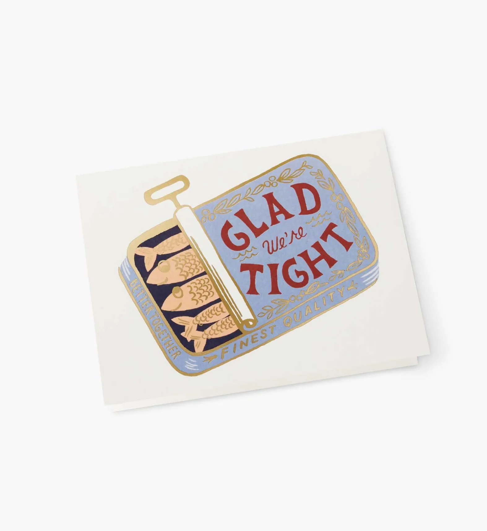 Tight as Sardines Love & Friendship Card
