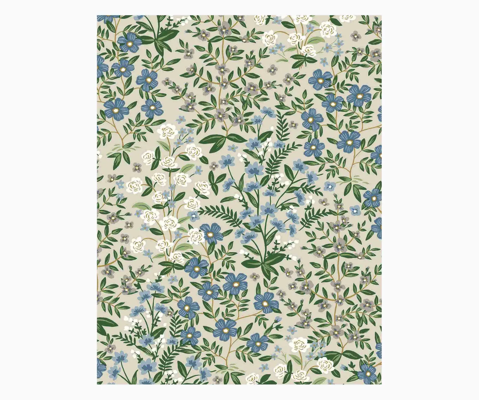 Wildwood Garden Wallpaper Sample