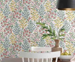 Wildwood Garden Wallpaper Sample