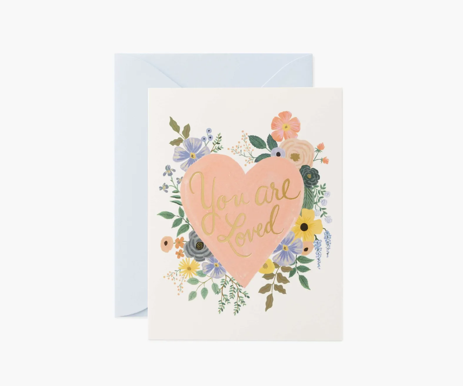 You Are Loved Heart Love & Friendship Card