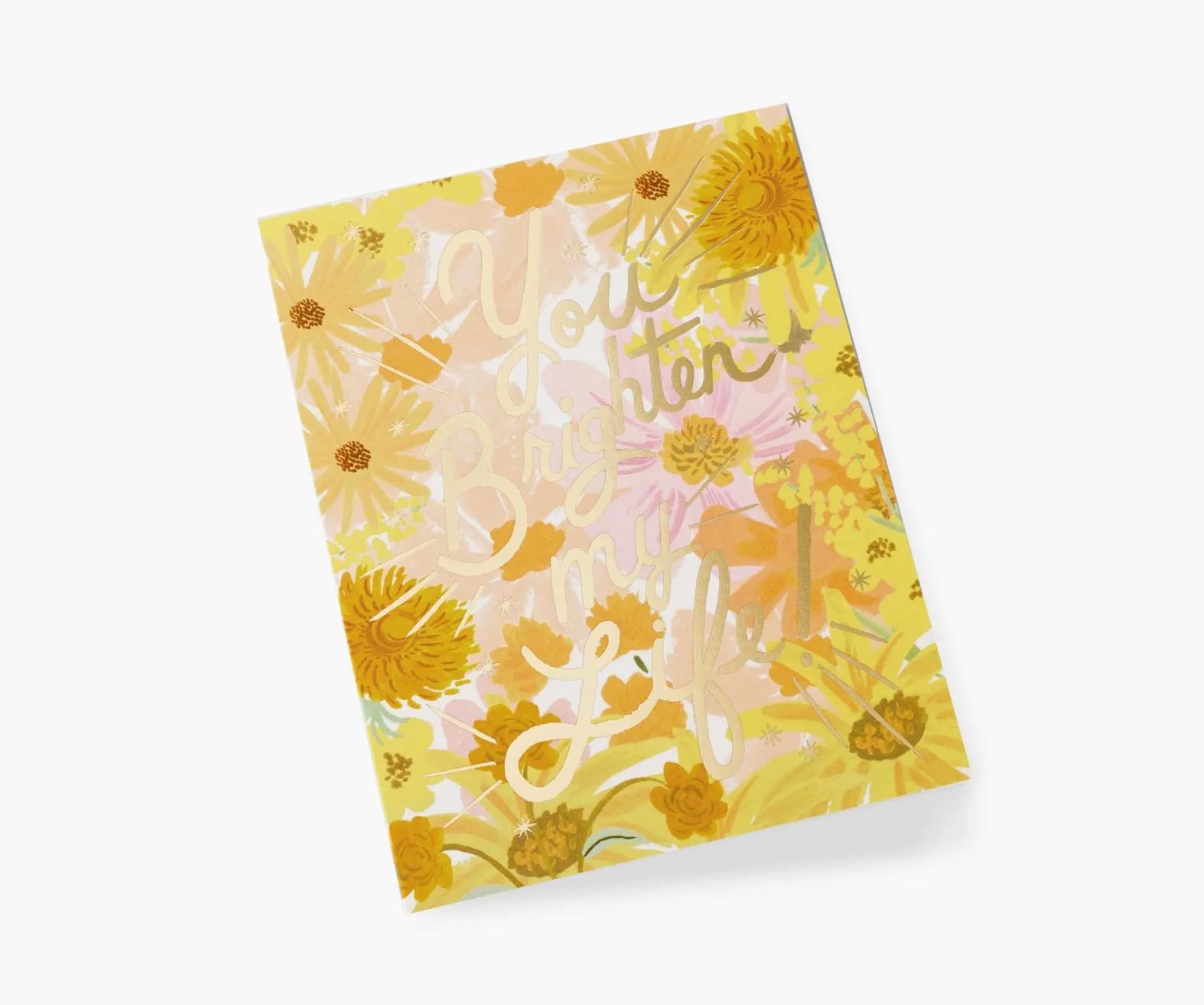 You Brighten My Life Love & Friendship Card