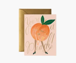 You're a Peach Love & Friendship Card
