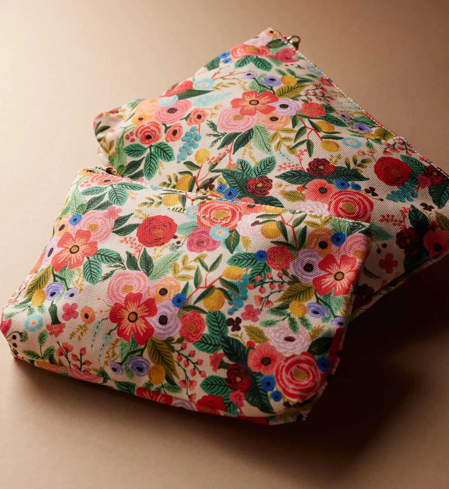 Zippered Pouch Set