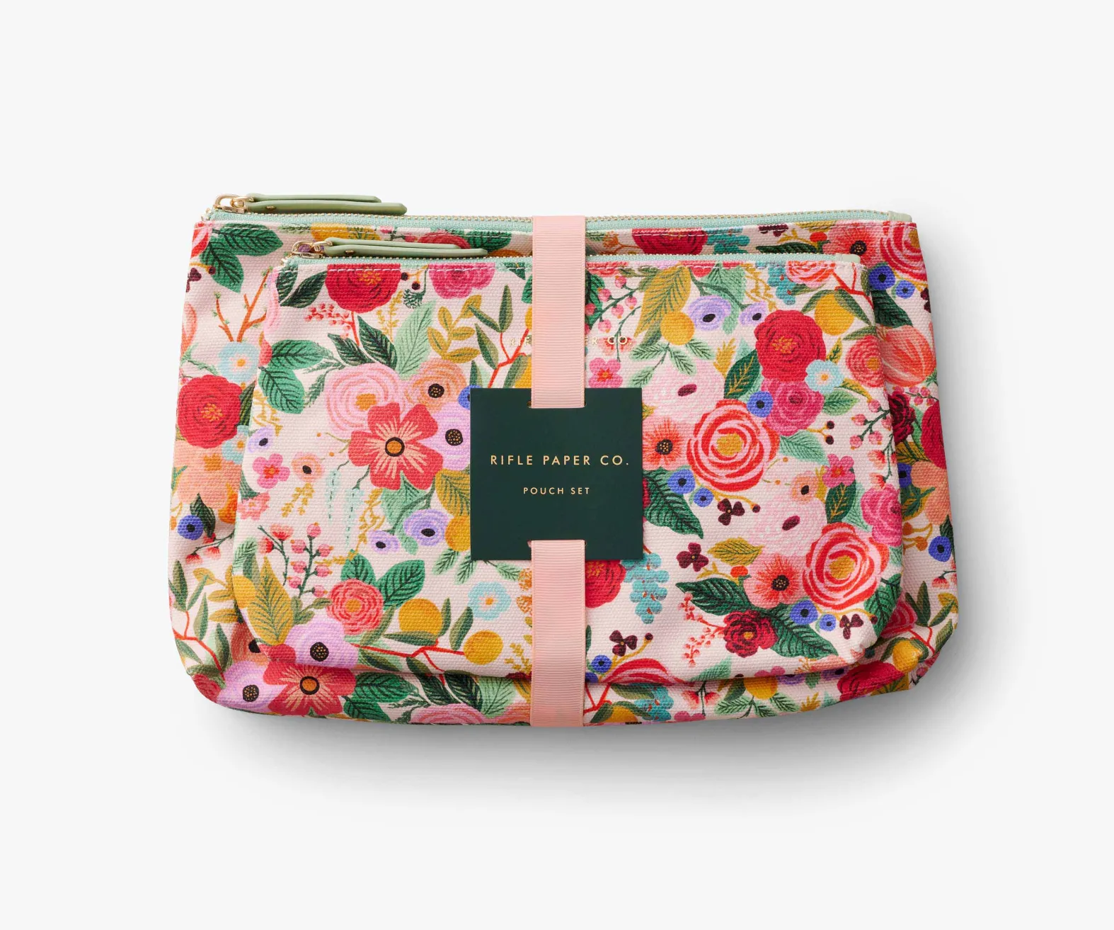 Zippered Pouch Set